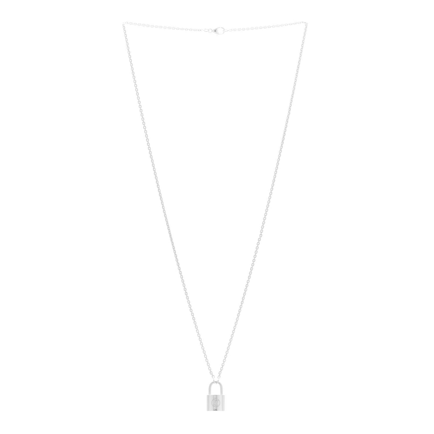 Sterling Silver Lockit Necklace