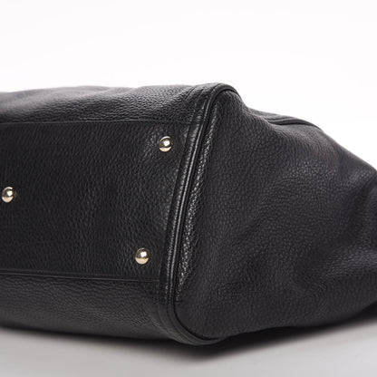 Gucci Pebbled Calfskin Medium Soho Shoulder Bag Black 7 of 10