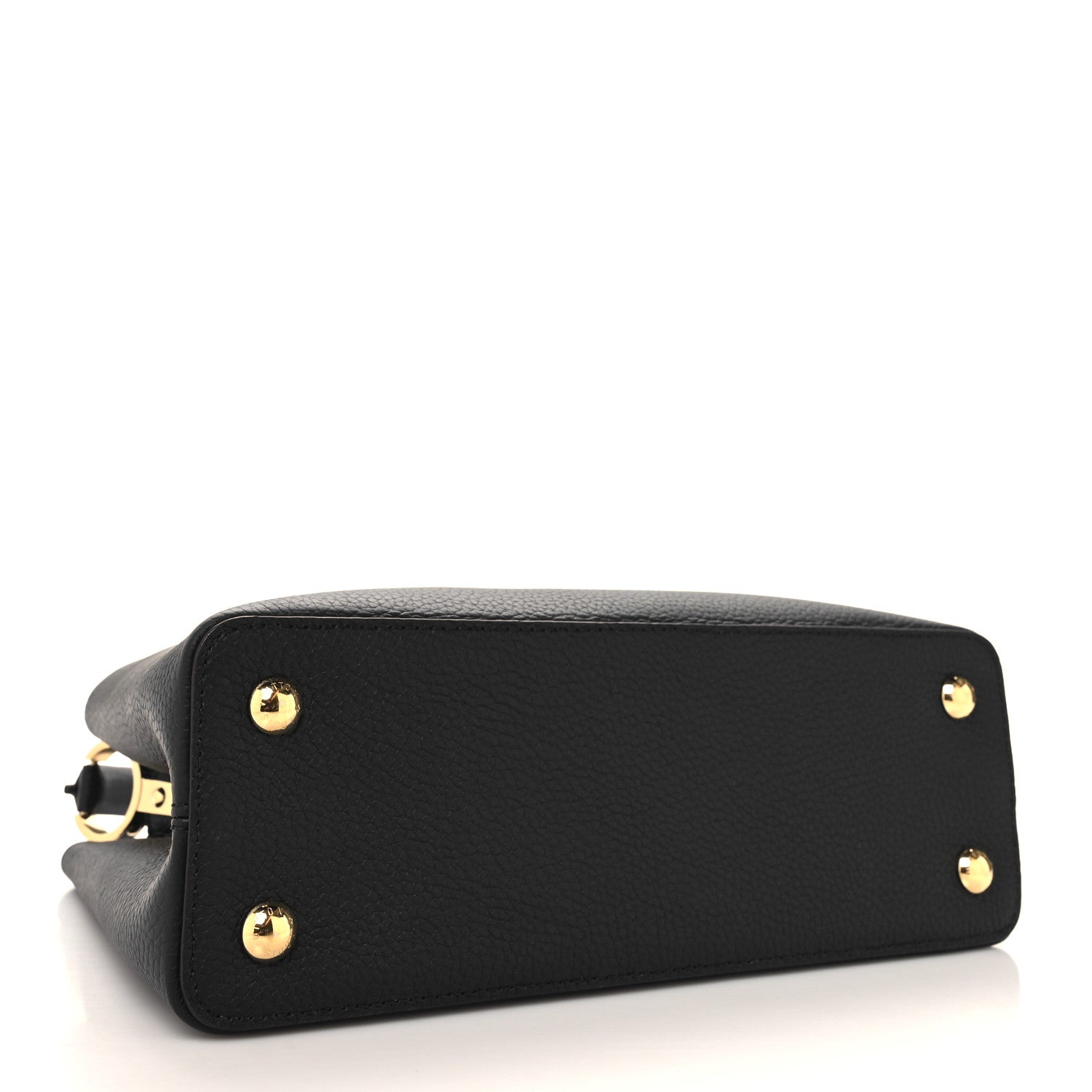 Louis Vuitton Taurillon Capucines PM Black 4 of 10