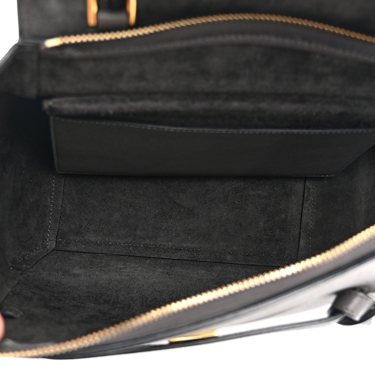 Celine Baby Grained Calfskin Micro Belt Bag Grey 5 of 10