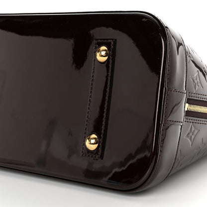 Louis Vuitton Vernis Alma MM Amarante 11 of 11