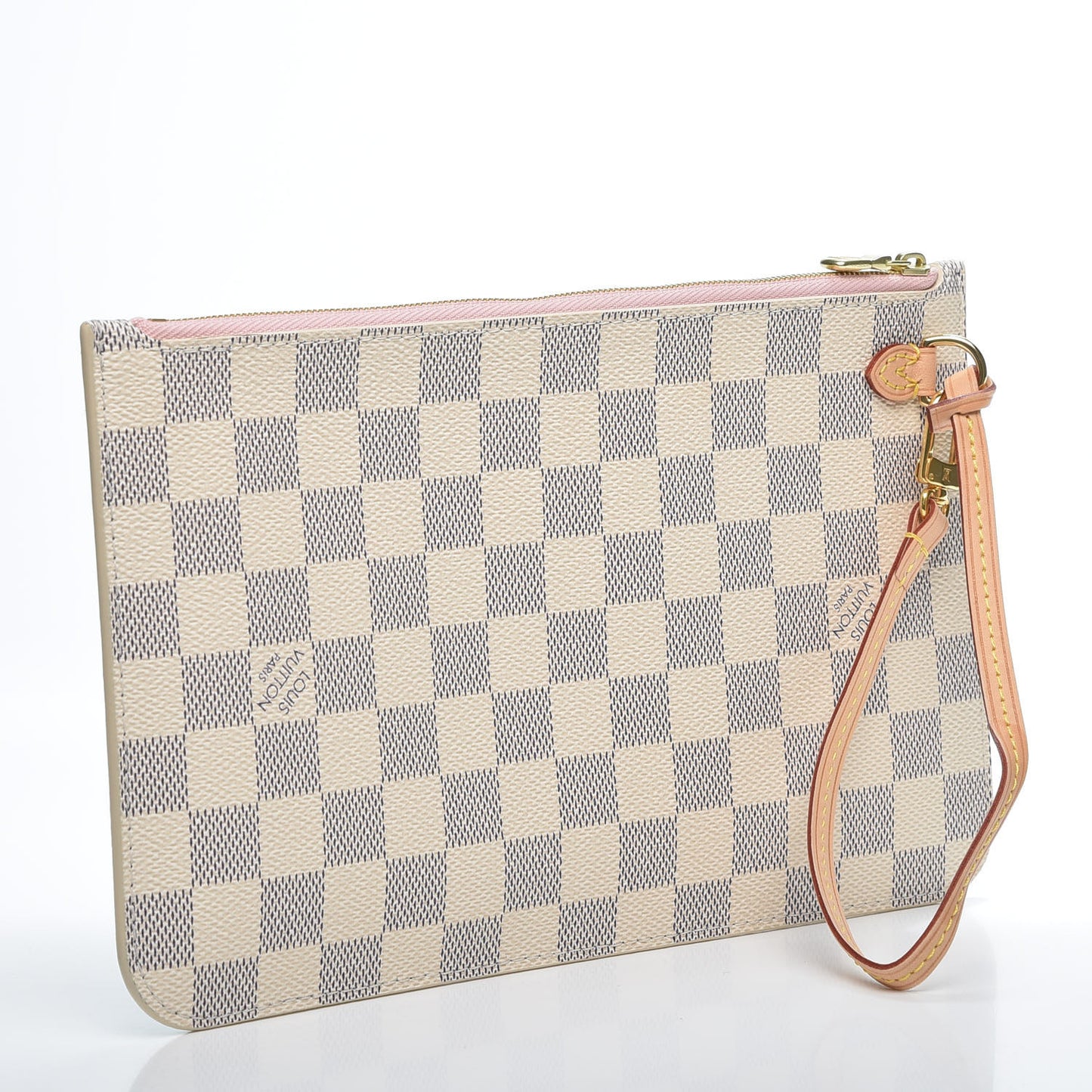 Damier Azur Neverfull MM GM Pochette Rose Ballerine