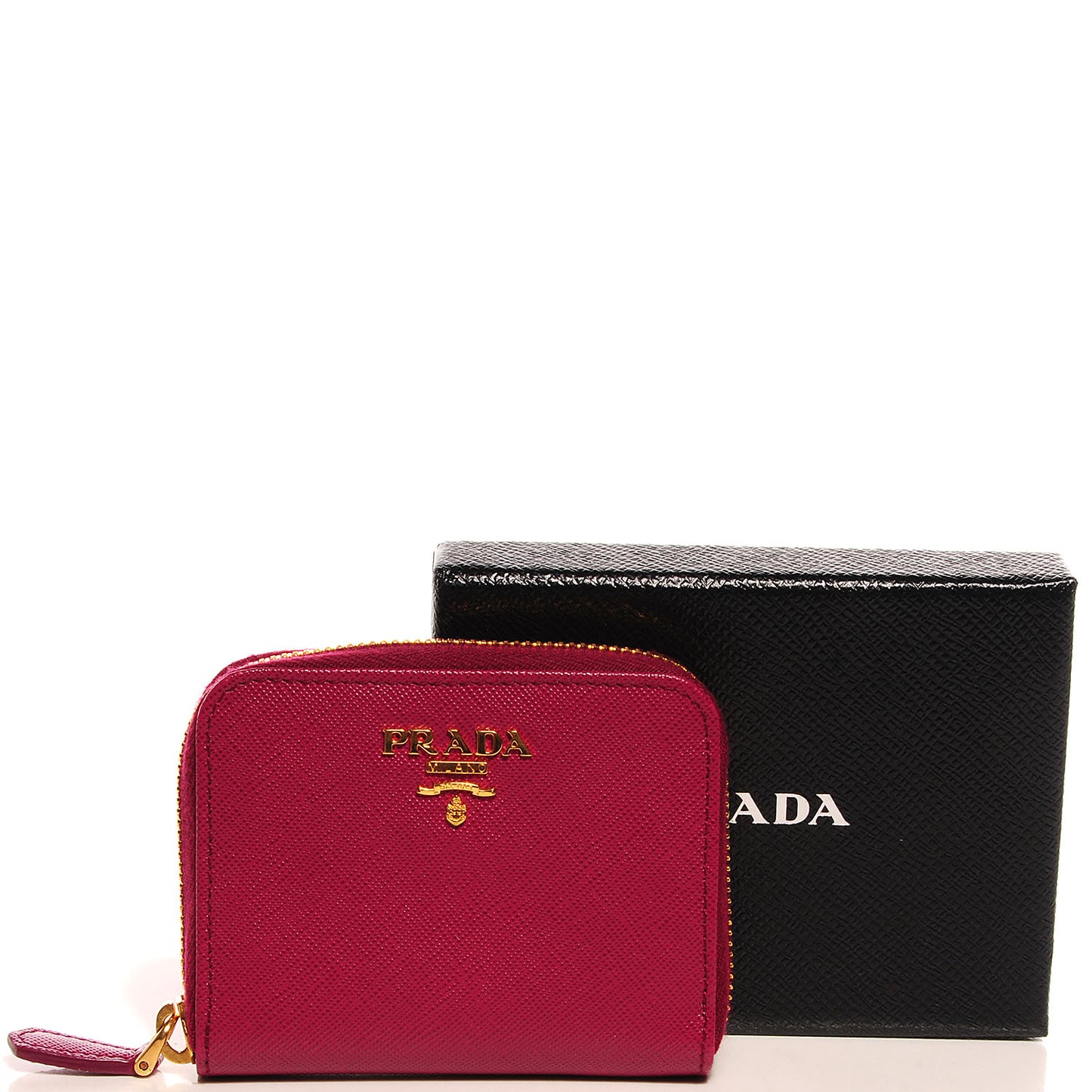 Saffiano Metal Coin Purse Ametista