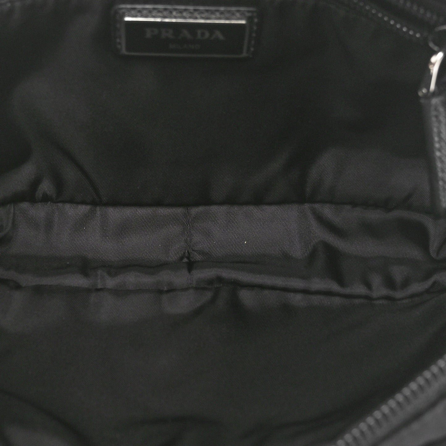 Tessuto Nylon Belt Bag Black