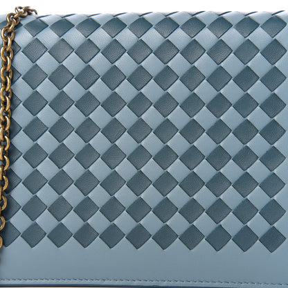 Bottega Veneta Nappa Intrecciato Checker Chain Wallet Tweedia Brighton 9 of 9