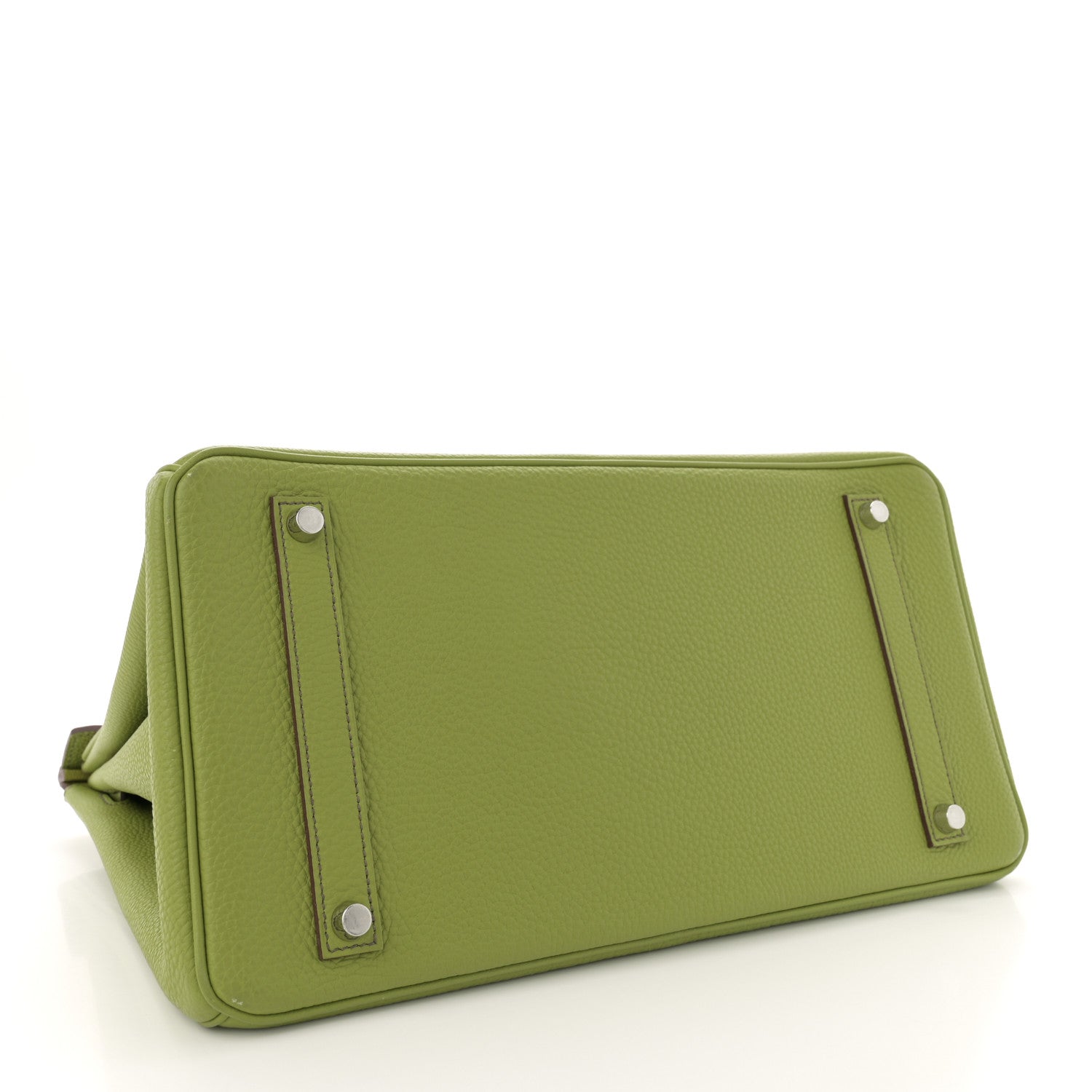 Hermes Togo BIRKIN 35 Vert Anis 4 of 12