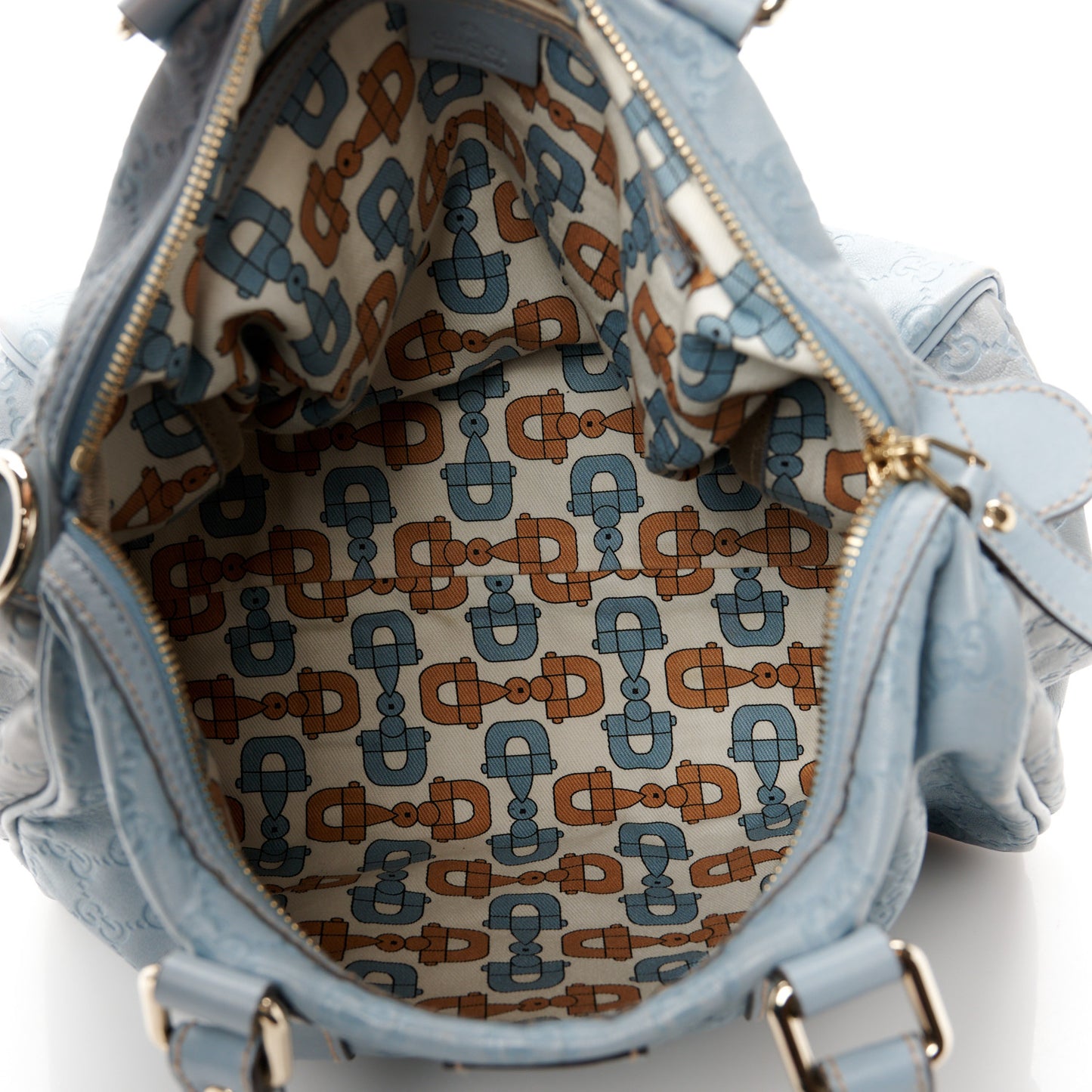 Guccissima Medium Joy Boston Light Blue