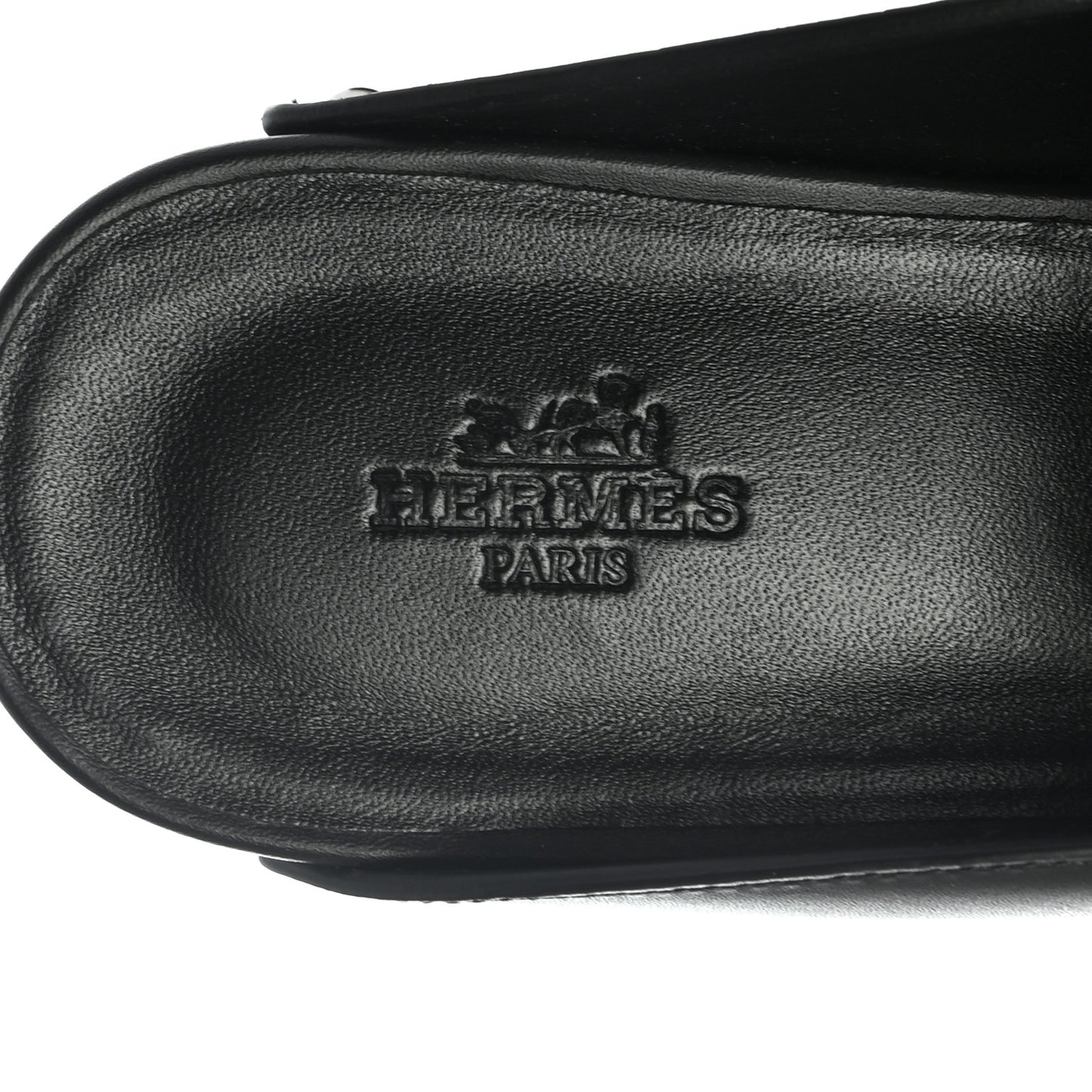 Calfskin Calya Mules 38 Black
