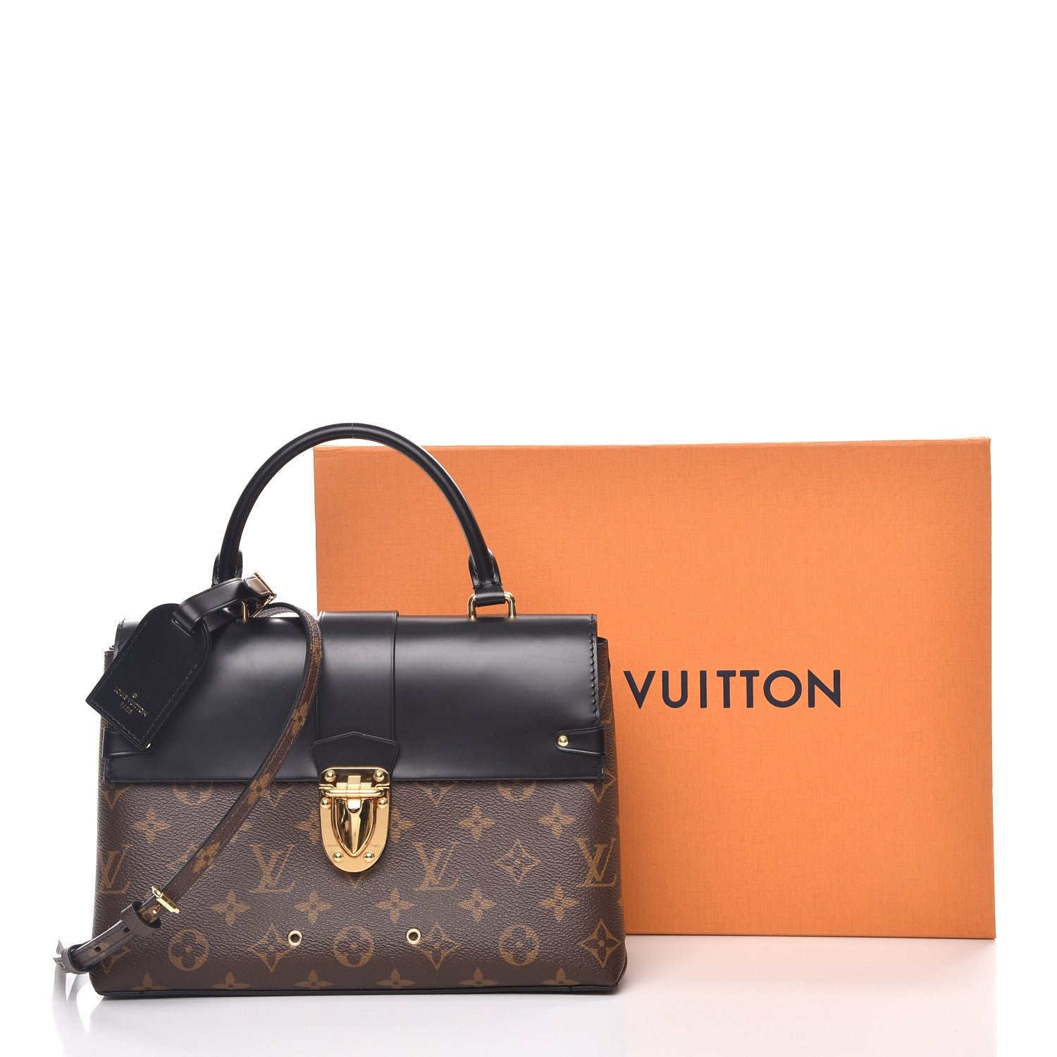 Louis Vuitton Monogram One Handle Flap Bag MM 9 of 9