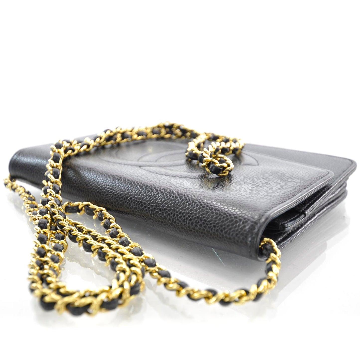 Caviar Wallet on Chain Black