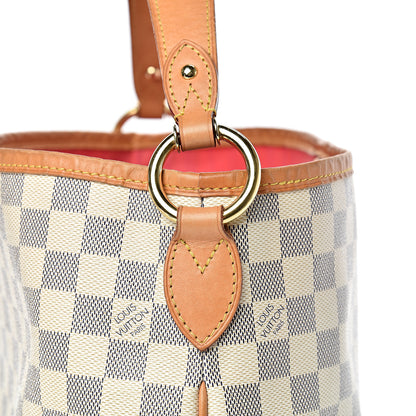 Louis Vuitton Damier Azur Delightful PM Pink 7 of 17