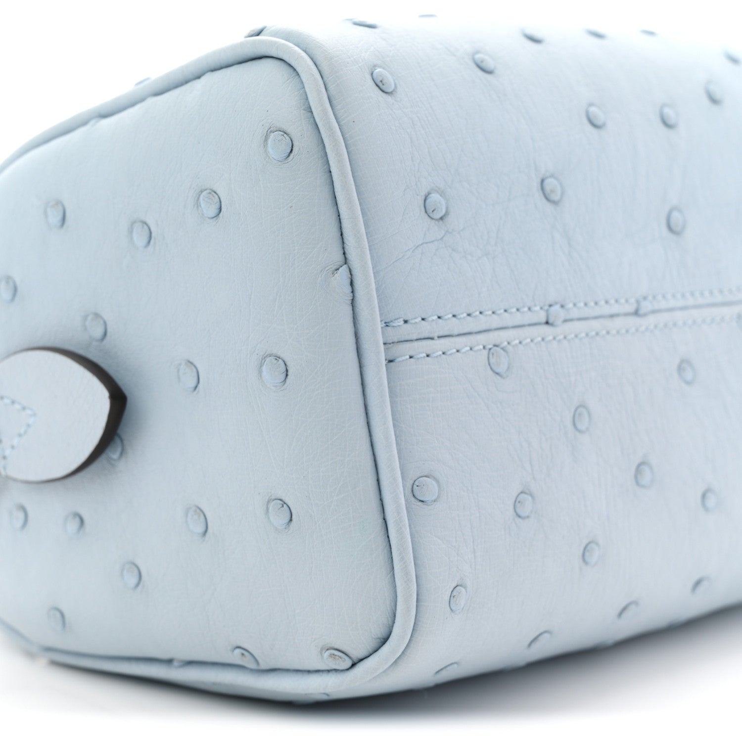 Louis Vuitton Ostrich Speedy 20 Light Blue 8 of 10