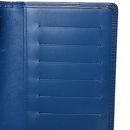 Louis Vuitton Epi Checkbook Card Holder Cyan 10 of 11