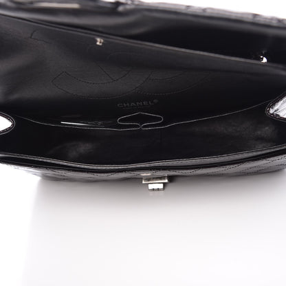 Chanel Distressed Patent 2.55 Reissue Flap 227 Prune 6 of 8