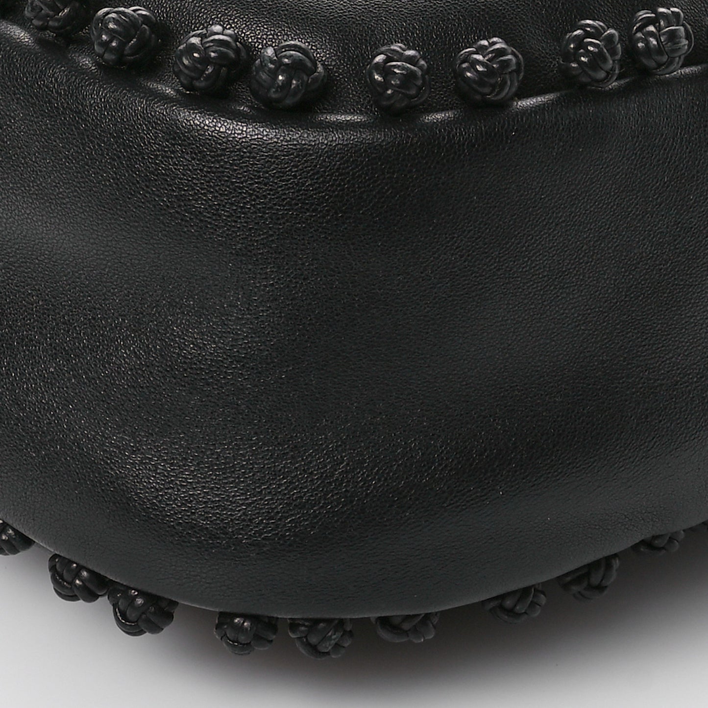 Lambskin Bucket Bag Black