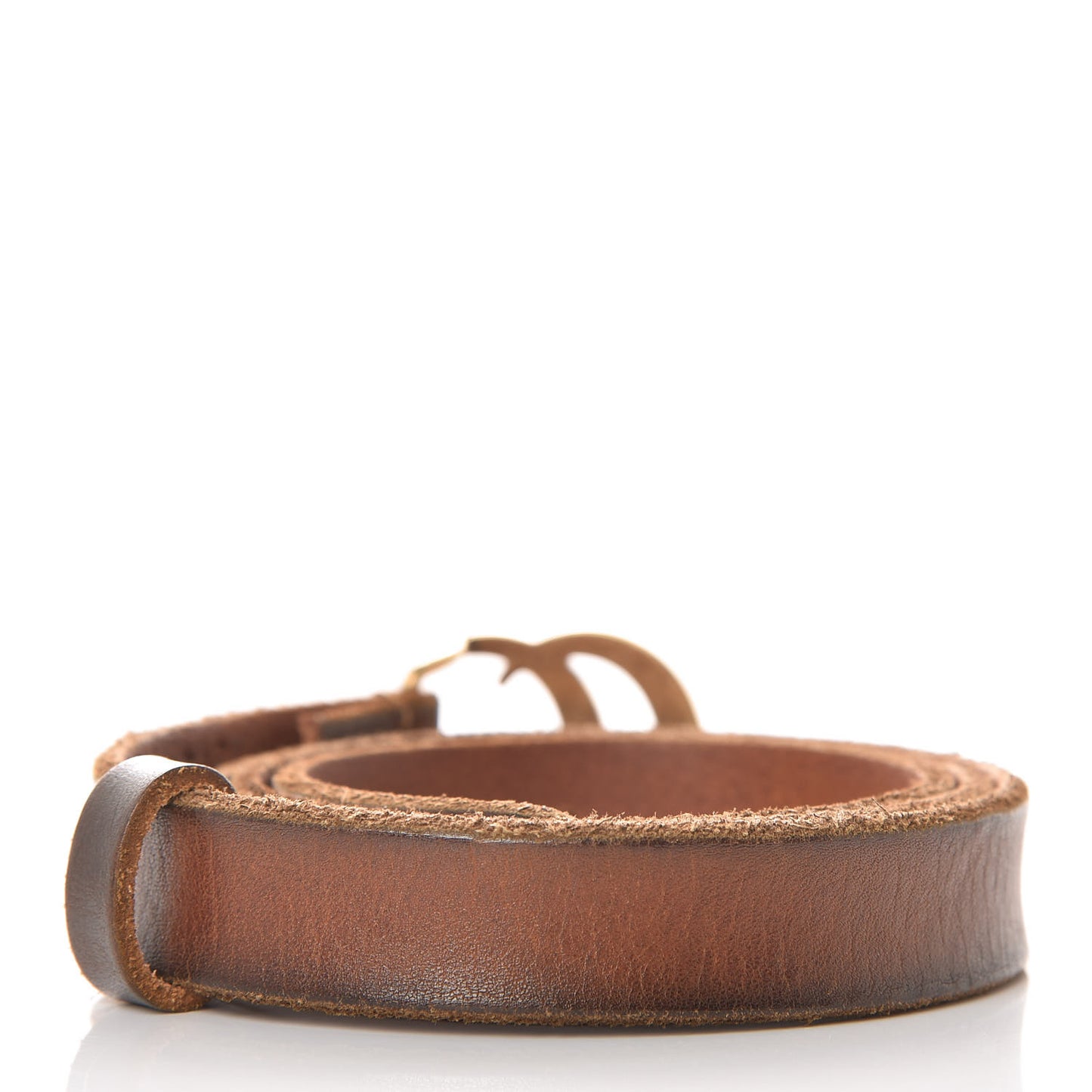 Faded Calfskin Double G 20mm Belt 75 30 Cuir