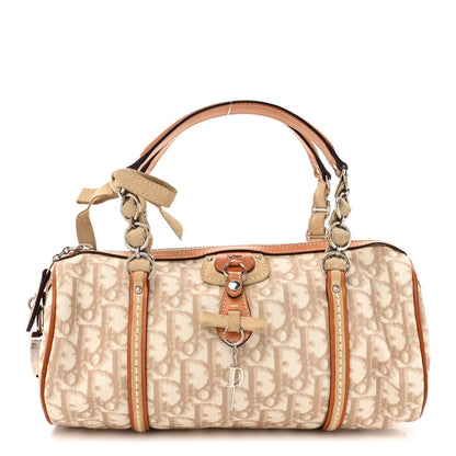 Christian Dior Monogram Trotter Romantique Boston Bag Beige 1 of 18