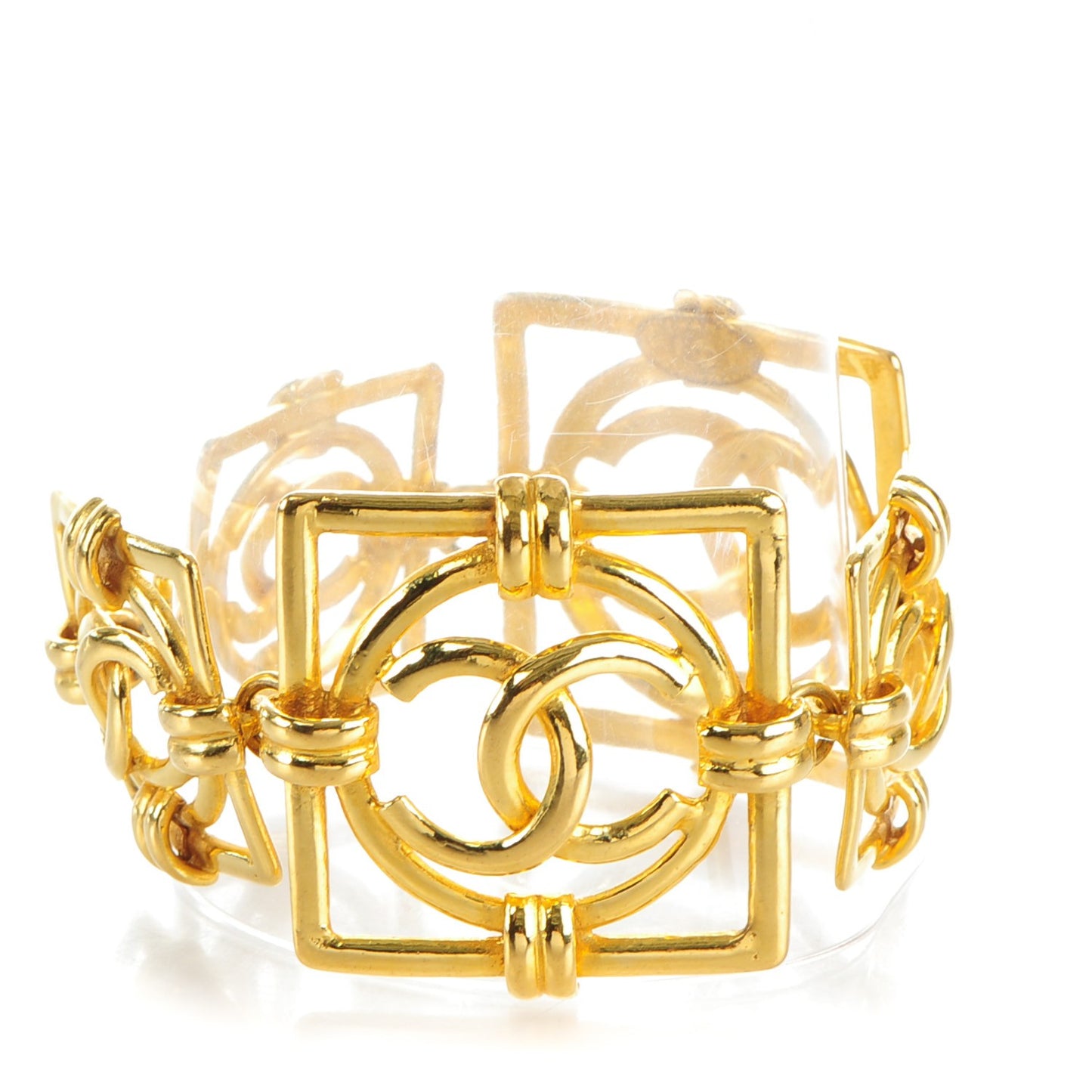 CC Square Bracelet Gold