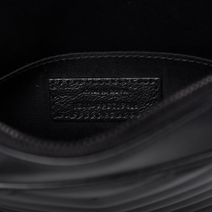 Saint Laurent Calfskin Matelasse Monogram Lou Camera Bag Black 9 of 11