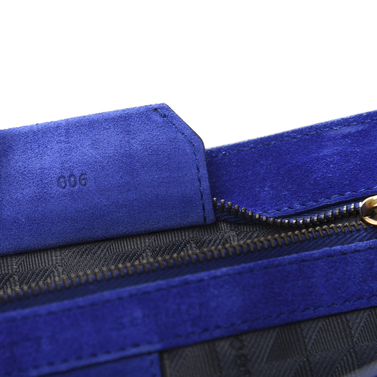 Suede PS1 Medium Satchel Royal Blue