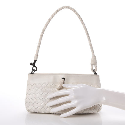 Bottega Veneta Nappa Intrecciato Mini Shoulder Bag White 3 of 19