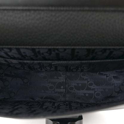 Christian Dior Grained Calfskin Gallop Bag With Strap Black 5 of 9