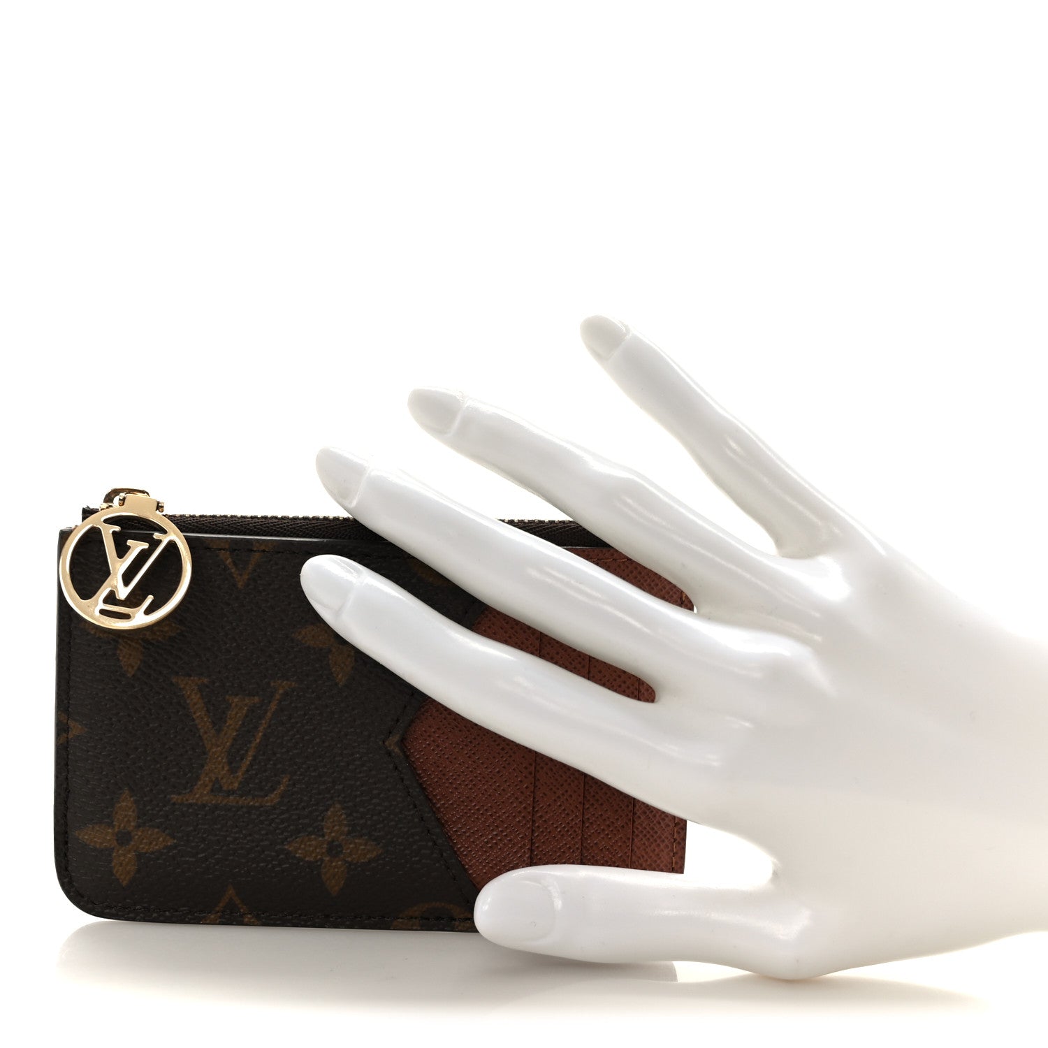 Louis Vuitton Monogram Zipped Romy Card Holder 2 of 7