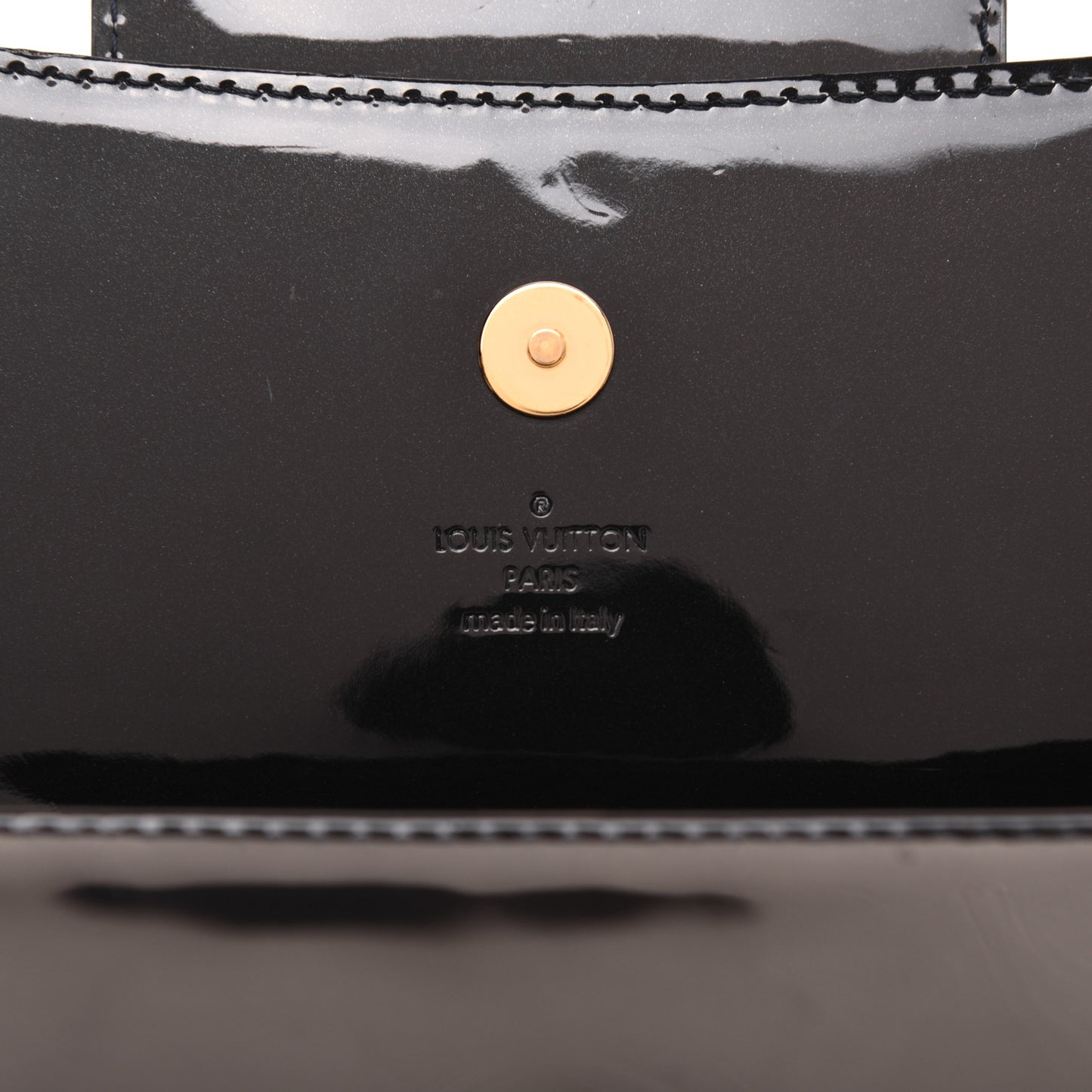 Patent Sobe Clutch Blue Infini