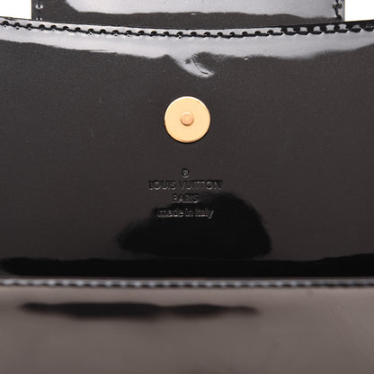 Louis Vuitton Patent Sobe Clutch Blue Infini 8 of 15