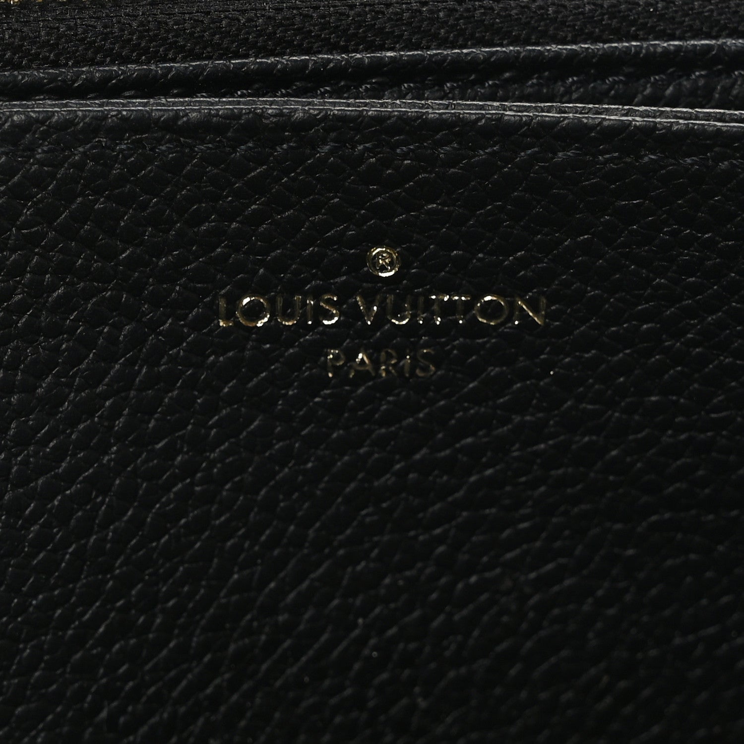 Louis Vuitton Empreinte Zippy Wallet Black 7 of 7