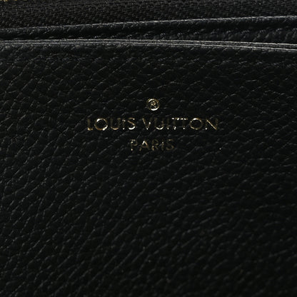 Louis Vuitton Empreinte Zippy Wallet Black 7 of 7