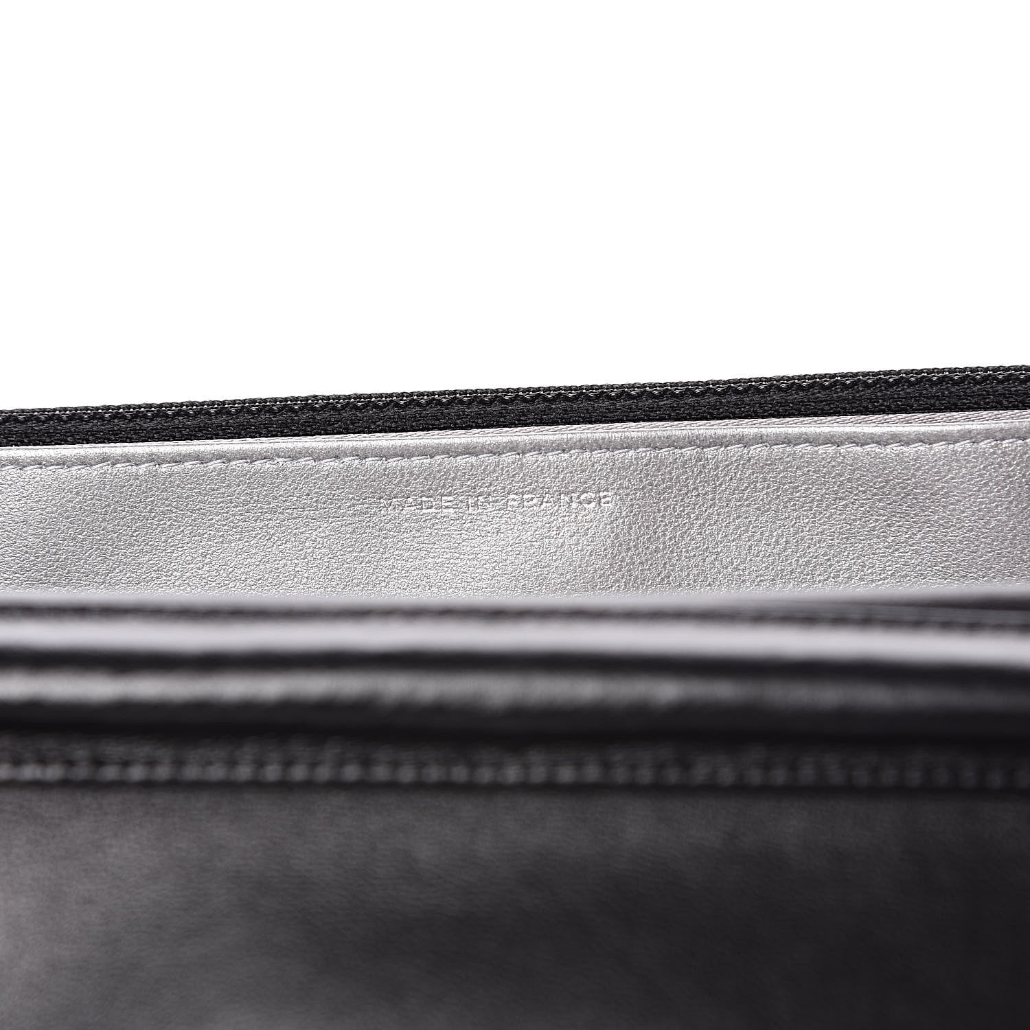 Chanel Lambskin Camellia Embossed Wallet on Chain WOC Black 8 of 15