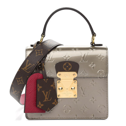 Louis Vuitton Vernis Epi Monogram Spring Street Champagne Metallise 1 of 8