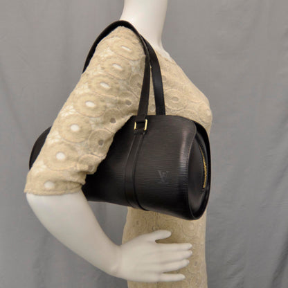 Louis Vuitton Epi Soufflot Black 2 of 9
