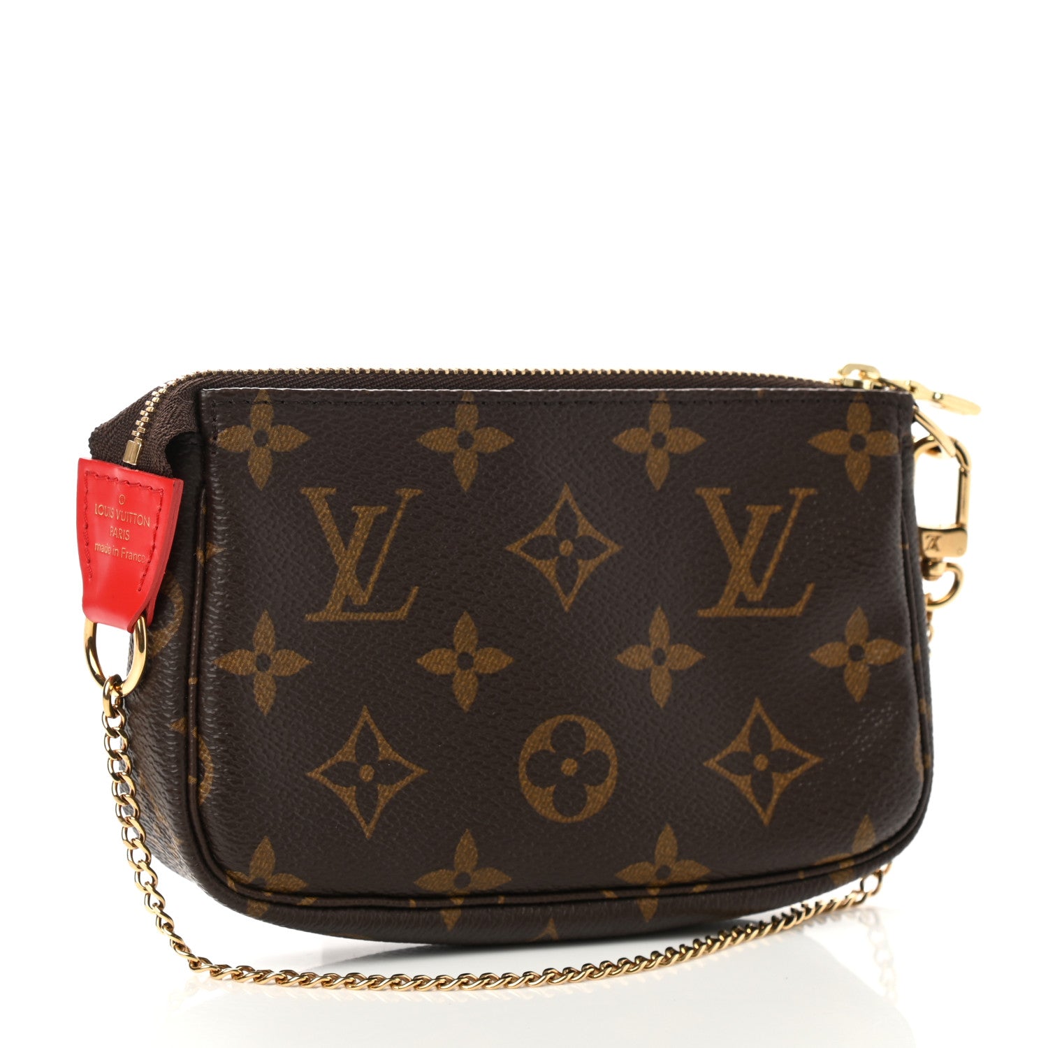 Louis Vuitton Monogram 2020 Christmas Animation Bumper Cars Mini Pochette Accessories Coquelicot 3 of 9