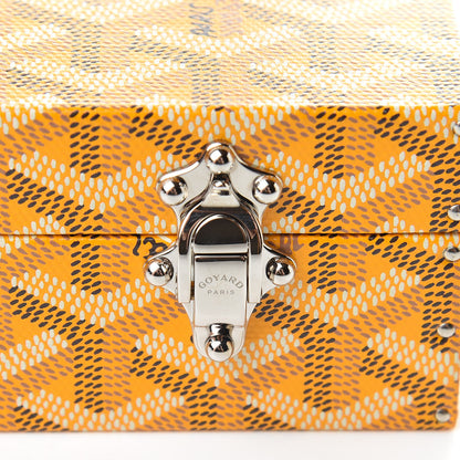 Goyard Goyardine Regence Mini Trunk Yellow 8 of 8