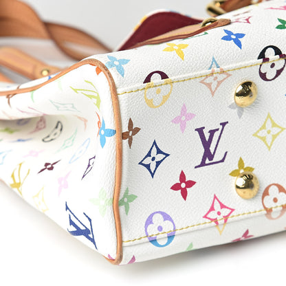 Louis Vuitton Monogram Multicolor Aurelia MM White 8 of 9