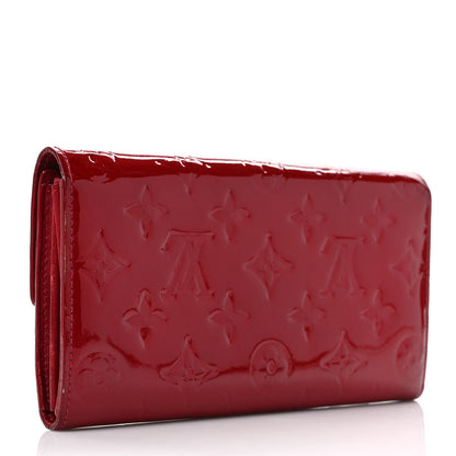 Louis Vuitton Vernis Sarah Wallet Pomme D'Amour 3 of 9