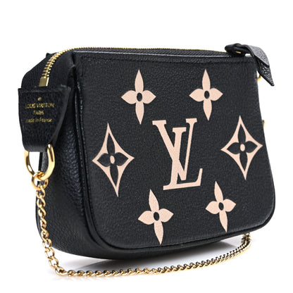 Louis Vuitton Empreinte Monogram Giant Mini Pochette Accessories Black 3 of 6
