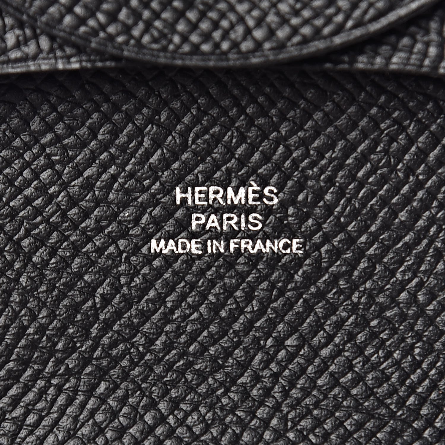 Hermes Epsom Bastia Coin Purse Black 6 of 7