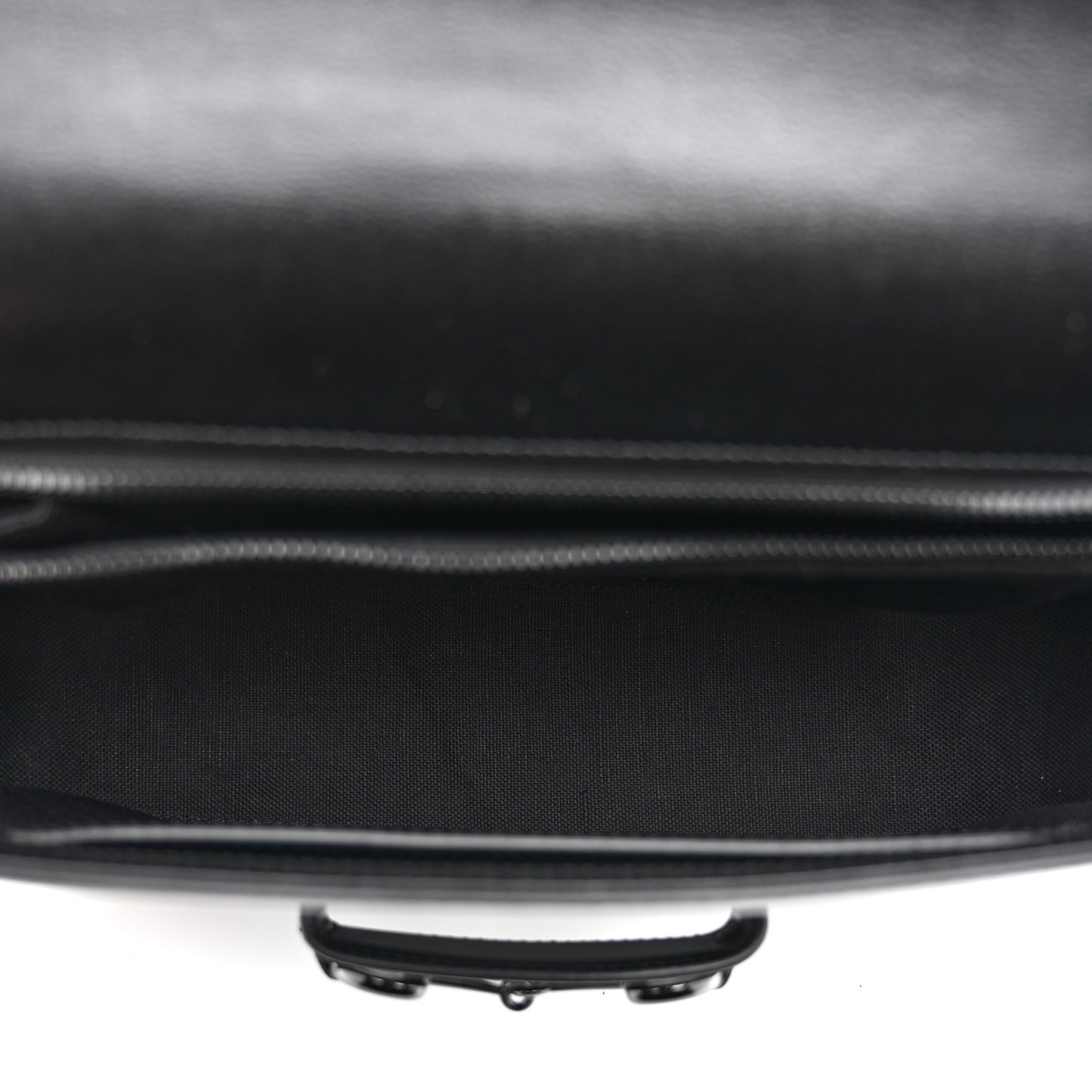 Azalea Calfskin Web Monochrome Horsebit 1955 Shoulder Bag Black