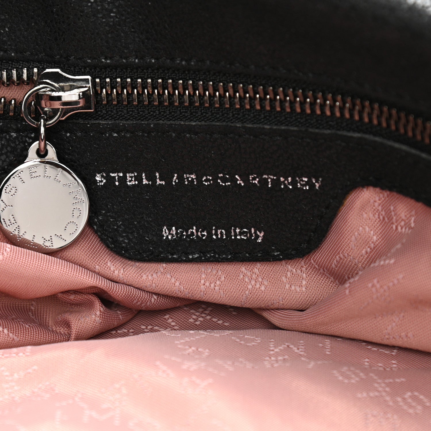 Stella McCartney Shaggy Deer Falabella Fold Over Tote Black 6 of 11