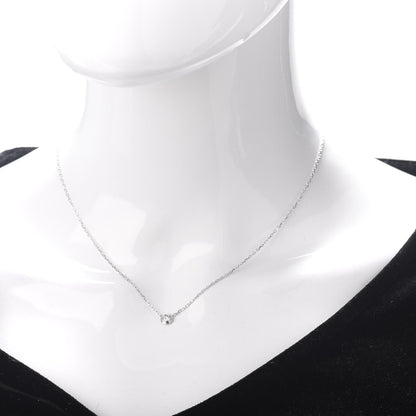 Cartier 18K White Gold Diamond SM D'Amour Pendant Necklace 2 of 4