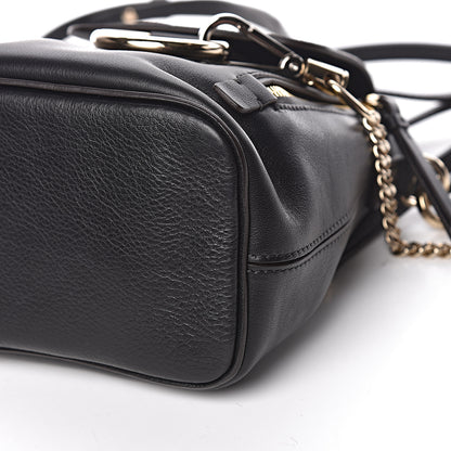 Chloe Suede Calfskin Mini Faye Backpack Black 9 of 10