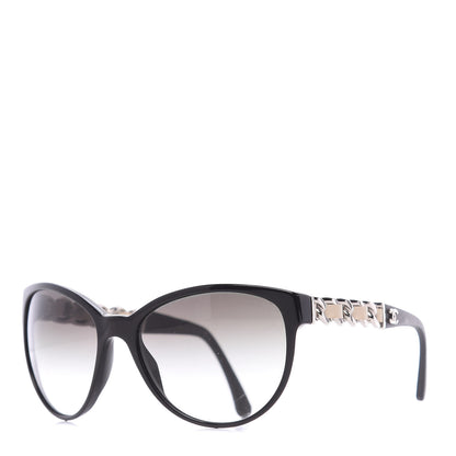 Chanel CC Chain Sunglasses 5215Q Black 1 of 8