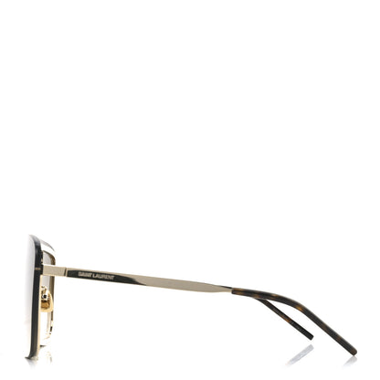Saint Laurent SL 364 Mask Sunglasses Brown 3 of 8