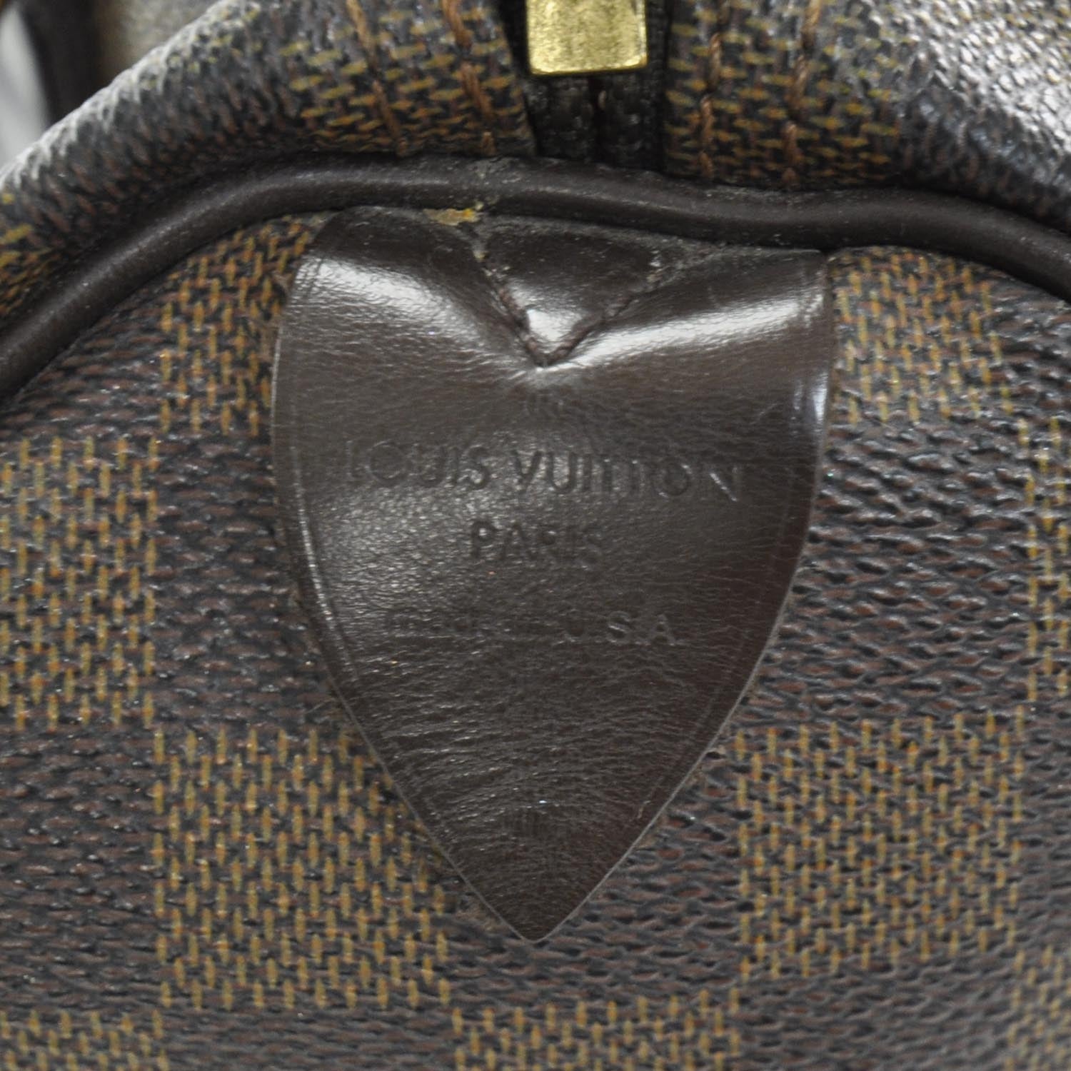 Louis Vuitton Damier Ebene Speedy 30 7 of 8