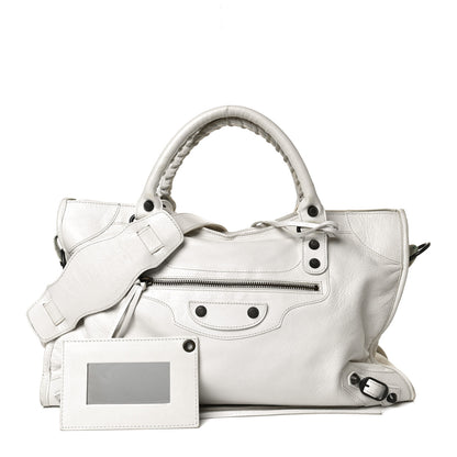 Balenciaga Agneau Classic Hardware City White 1 of 22