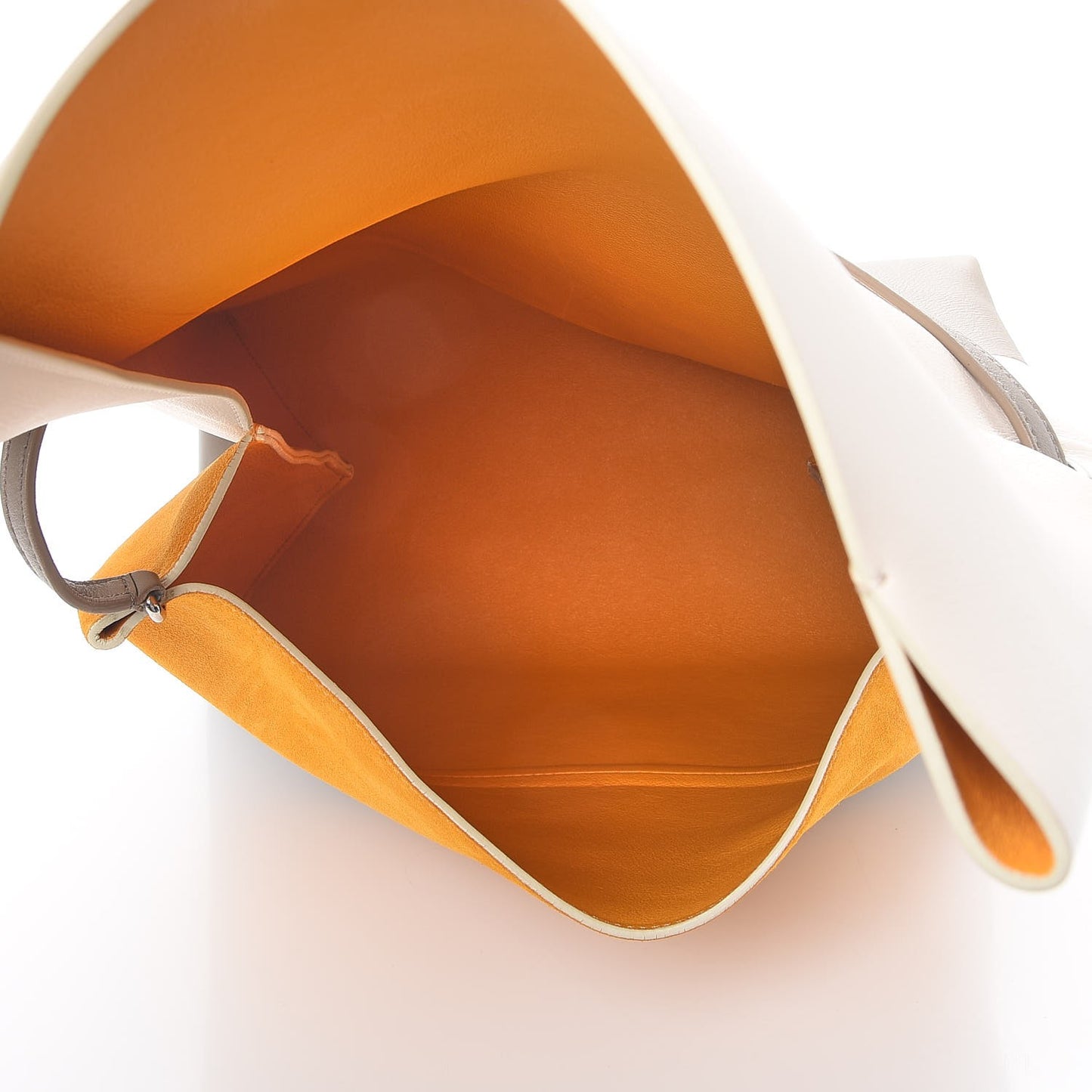 Calfskin All Soft Shoulder Bag Cream
