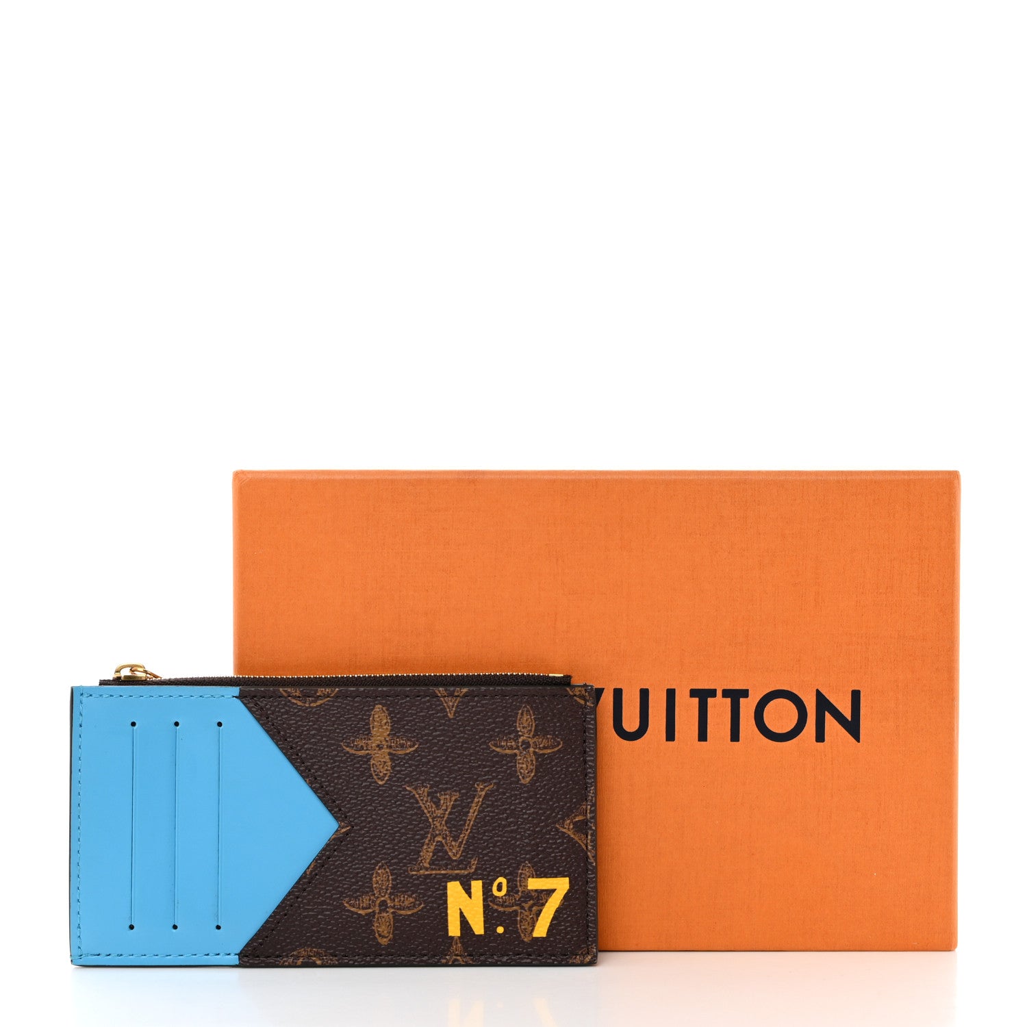 Louis Vuitton Monogram Vintage Calfskin Trunk L'œil Coin Card Holder 14 of 14